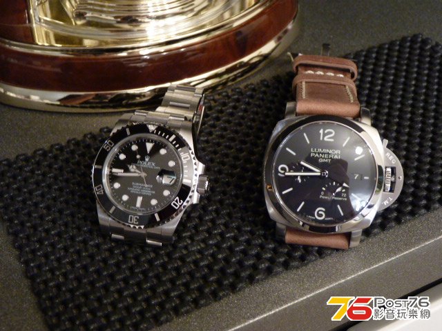 rolex and panerai