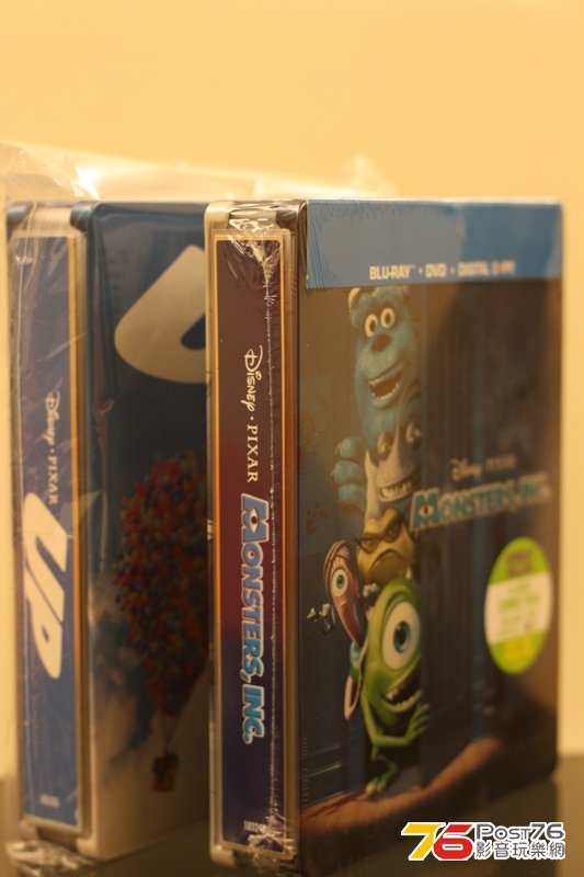 Up & Monster Inc, 終於一套齊啦. 