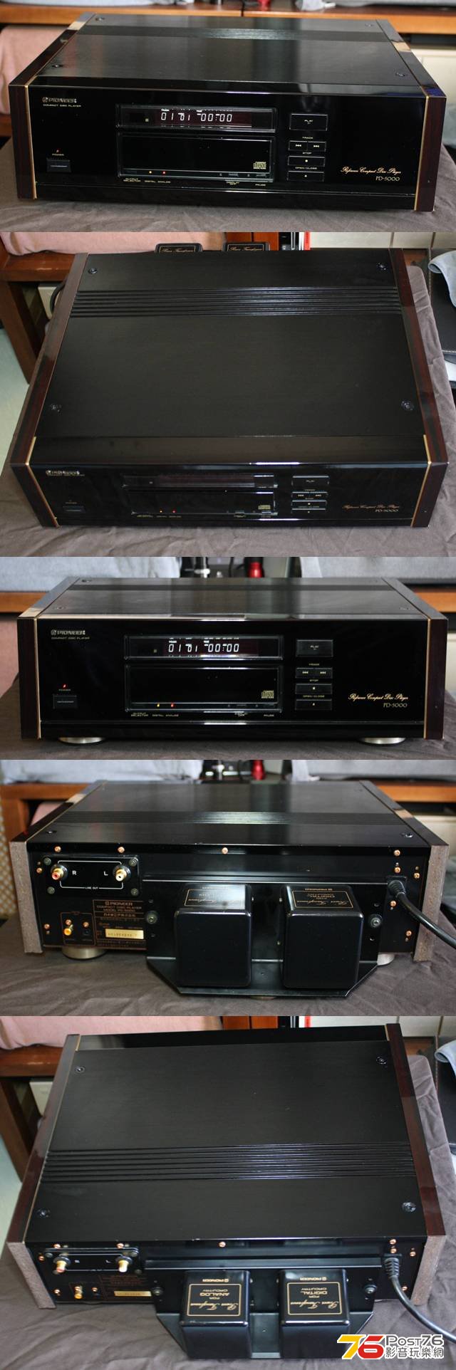 グリーン・ホワイト系 完成品♪ PIONEER PD-5000 CDプレーヤー | www