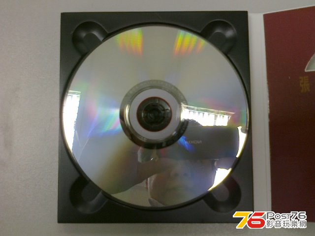 CD背面