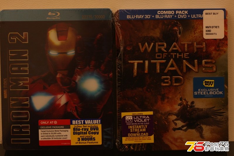 Ironman 2 & Wraith of Titans 3D