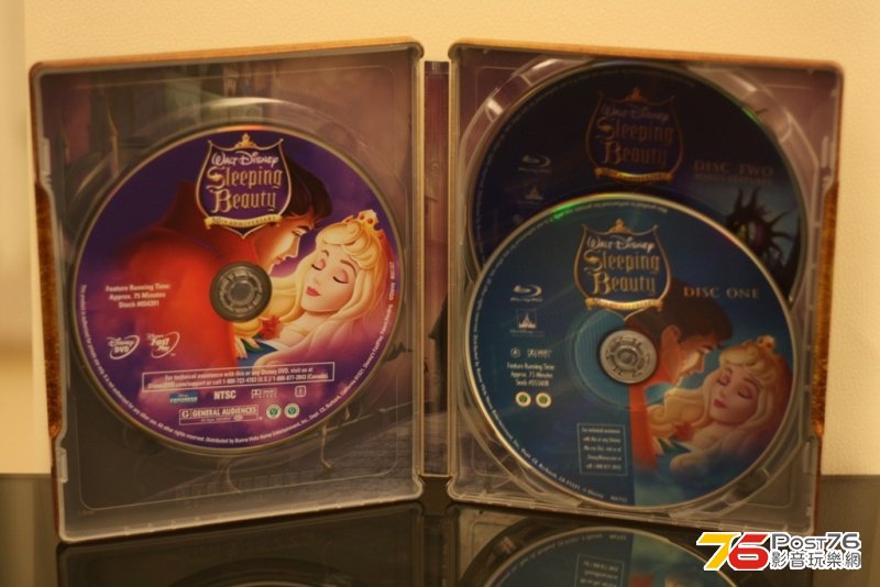 Sleeping Beauty inner pictures with discs