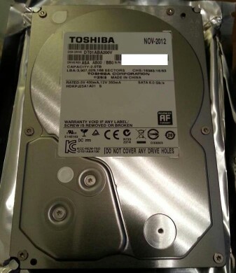 Toshiba 2TB 硬碟