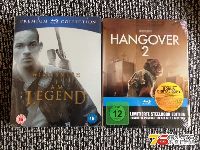 全新英版 I Am Legend  鐵盒 全區中字全新德版Hangover 2 鐵盒 全區中字