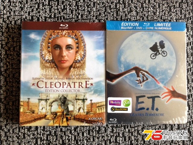 全新法版 埃及豔後/Cleopatra 書仔版 全區中字全新 法版鐵盒ET外星人鐵盒全區中字 ... ...
