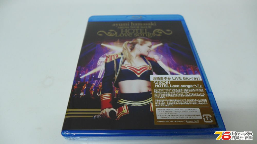 日版濱崎步 ARENA TOUR 2012 9%new $500