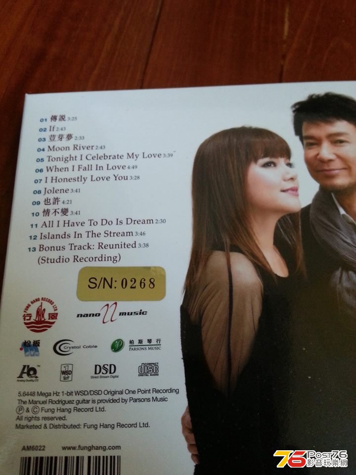號碼Label以是識別”白版碟”