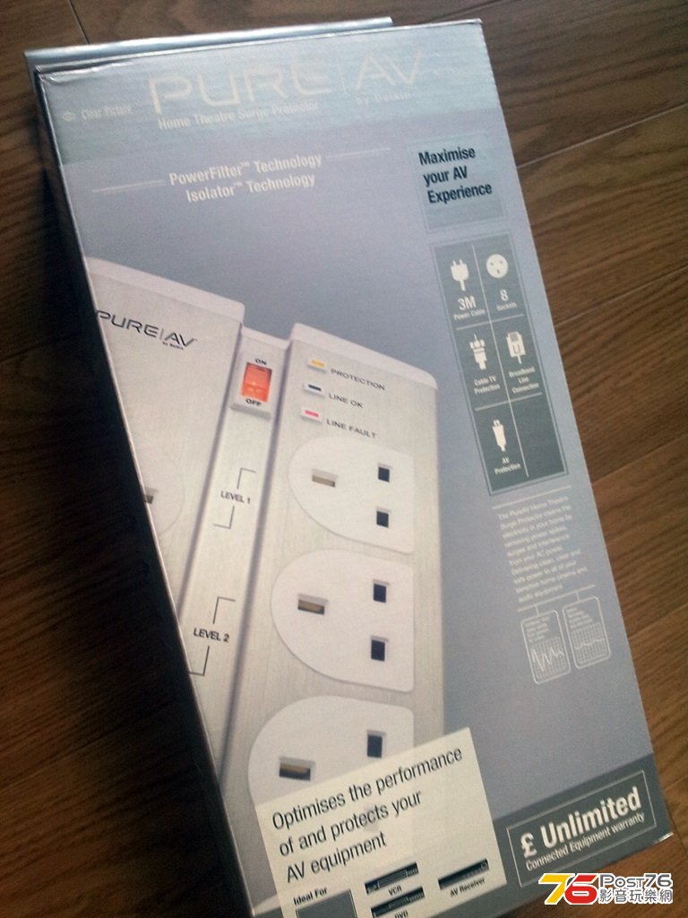 Belkin Pure AV Home Theatre Surge Protector