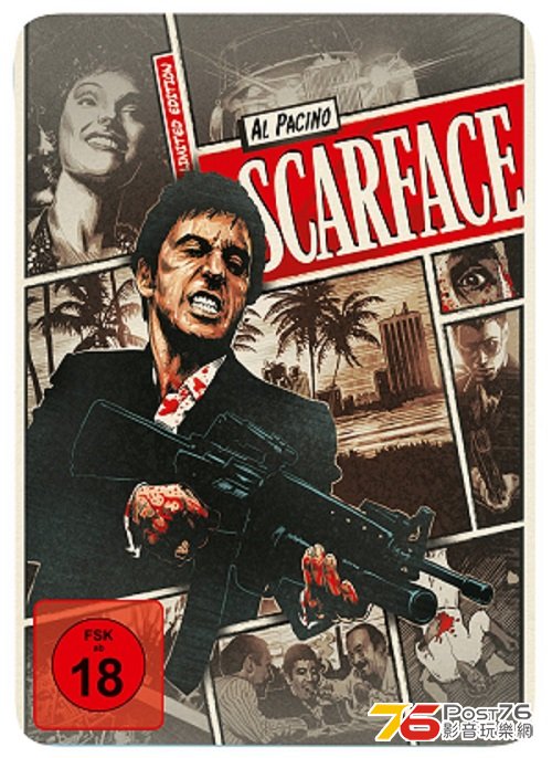 Scarface - Reel Heroes Edition/Steelbook [Blu-ray] 