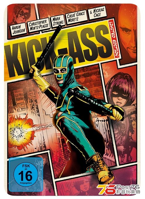 Kick-Ass - Reel Heroes Edition - Steelbook [Blu-ray] 