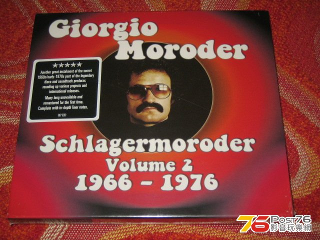Giorgio Moroder ~ Schlagermoroder Volume 2 1966 -1976