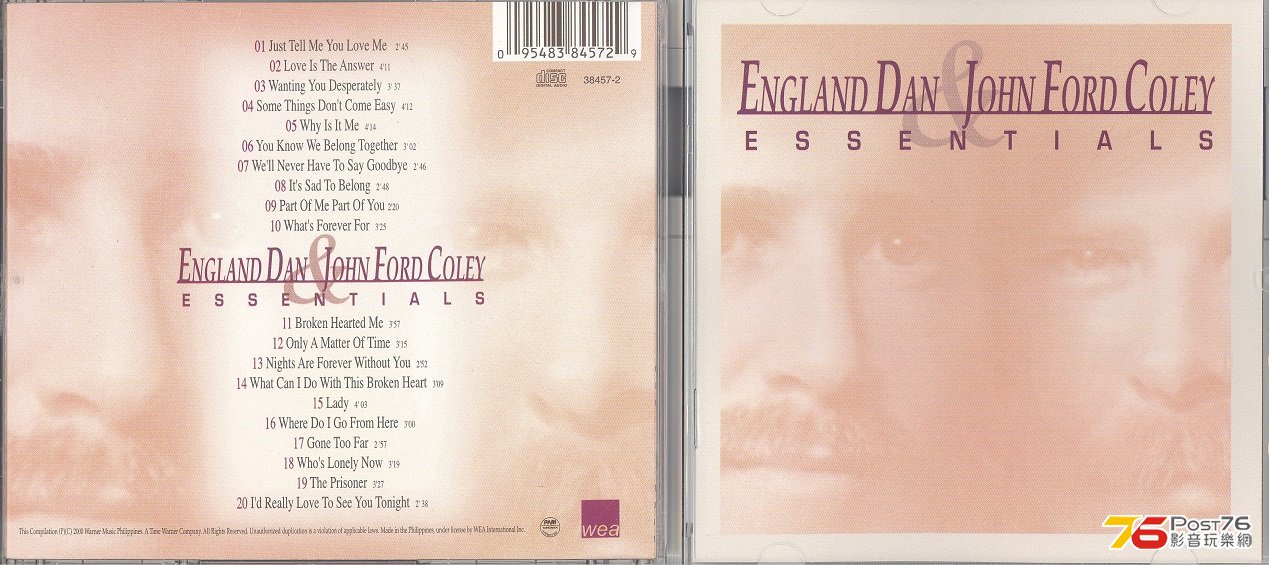 hard to find CD version of JUST TELL ME YOU LOVE ME