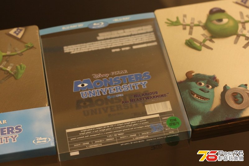 韓版膠圖, 印有 Monstery University, 唔錯