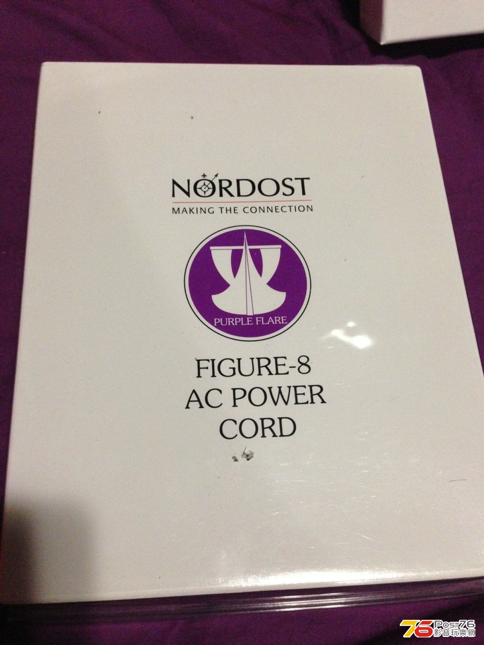Nordost Purple Flare 8字尾for PS3 & PS4