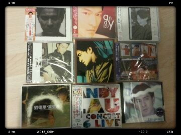 ANDY LAU JAPAN & KOREA VERSION CD