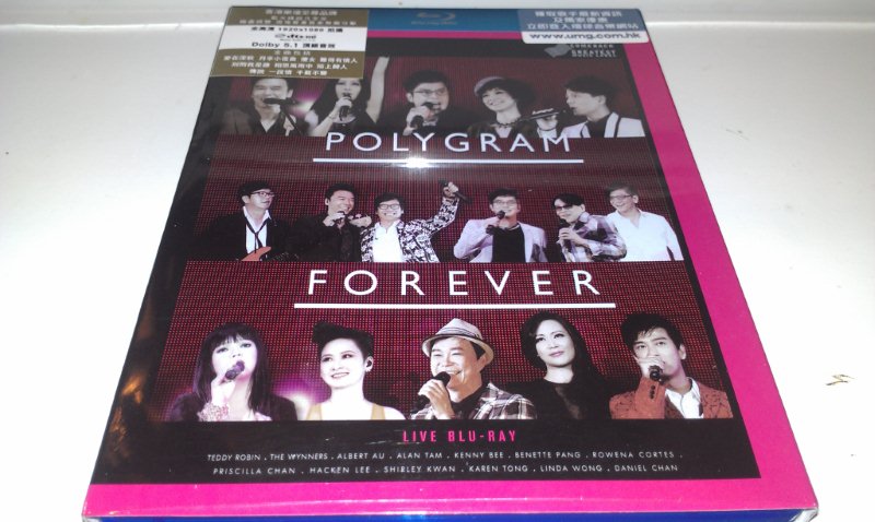 PolyGram寶麗金Forever Live演唱會 2013 99% new Sold