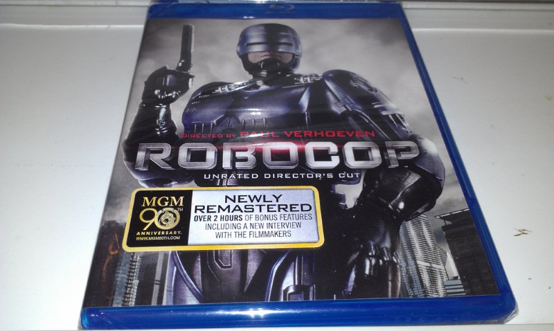 Robocop bluray 4k Remaster 美版繁体中字 100% new $120