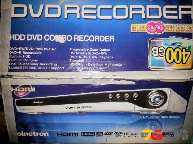 400G/HDD/DVD