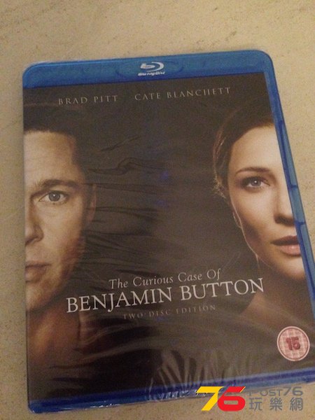 全新Blu-ray奇幻逆緣Benjamin Button雙碟版.jpg