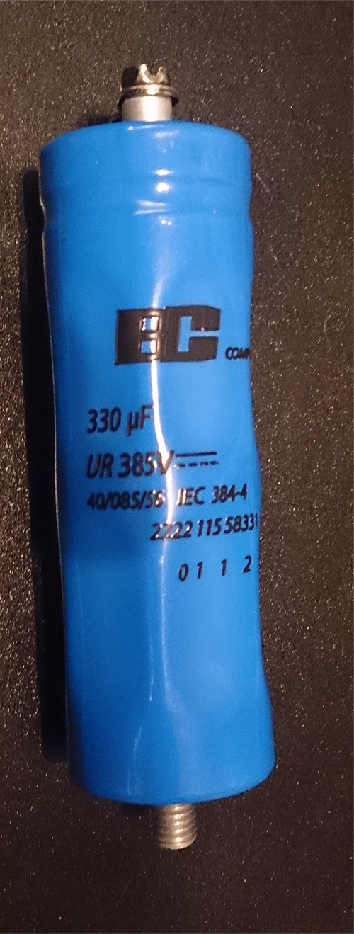 Philips 飛利浦 BC 330uF 385V capacitors