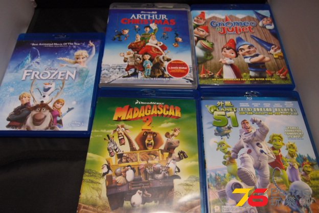 5隻卡通 Bluray .JPG