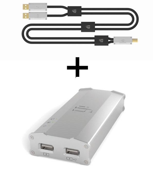 ifi iUSBPower + Gemini USB cable 0.7m (已售)