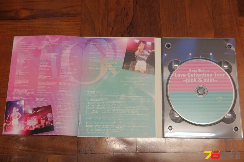 西野カナ<Love Collection Tour - Pink  Mint>:初回日版BD (實物圖) - 4K藍光/串流- Post76玩樂網-  手機版
