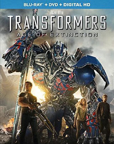 全新美版 Transformers: Age of Extinction (Blu-ray + DVD + Digital HD) 2D立體紙套 (已售)