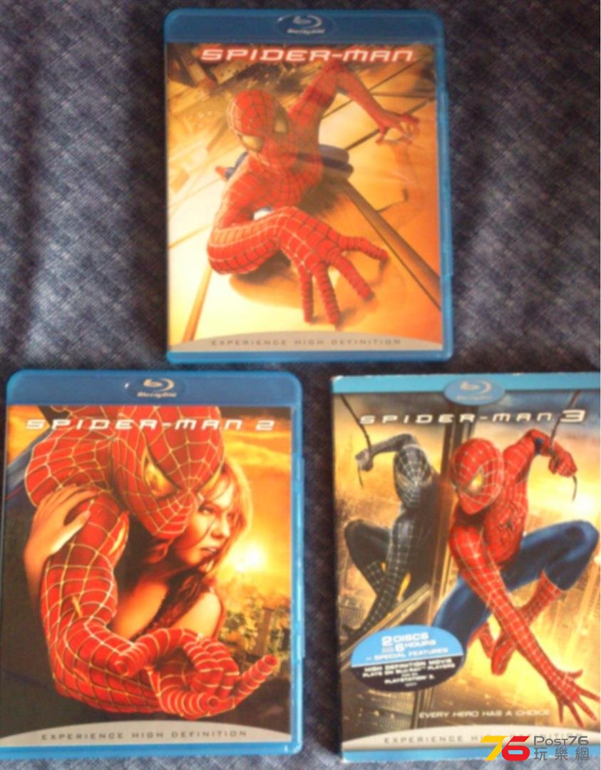 蜘蛛俠 1-3 Spider-Man 1-3.jpg