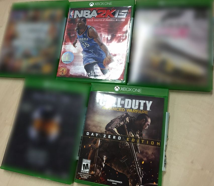 Xbox one NBA2k15 / CODAW