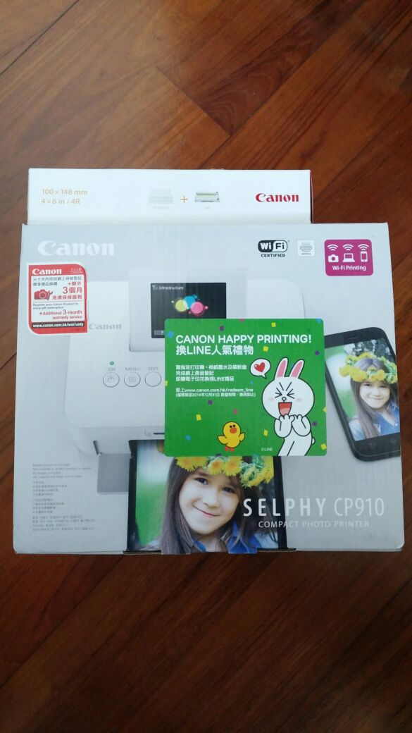 Canon Selphy CP910 白色全新行貨 即影即print