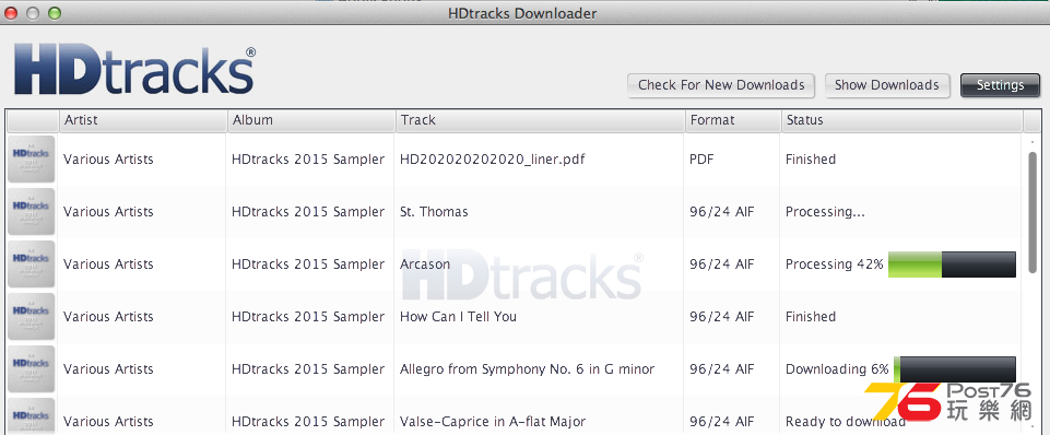 HDtracks
