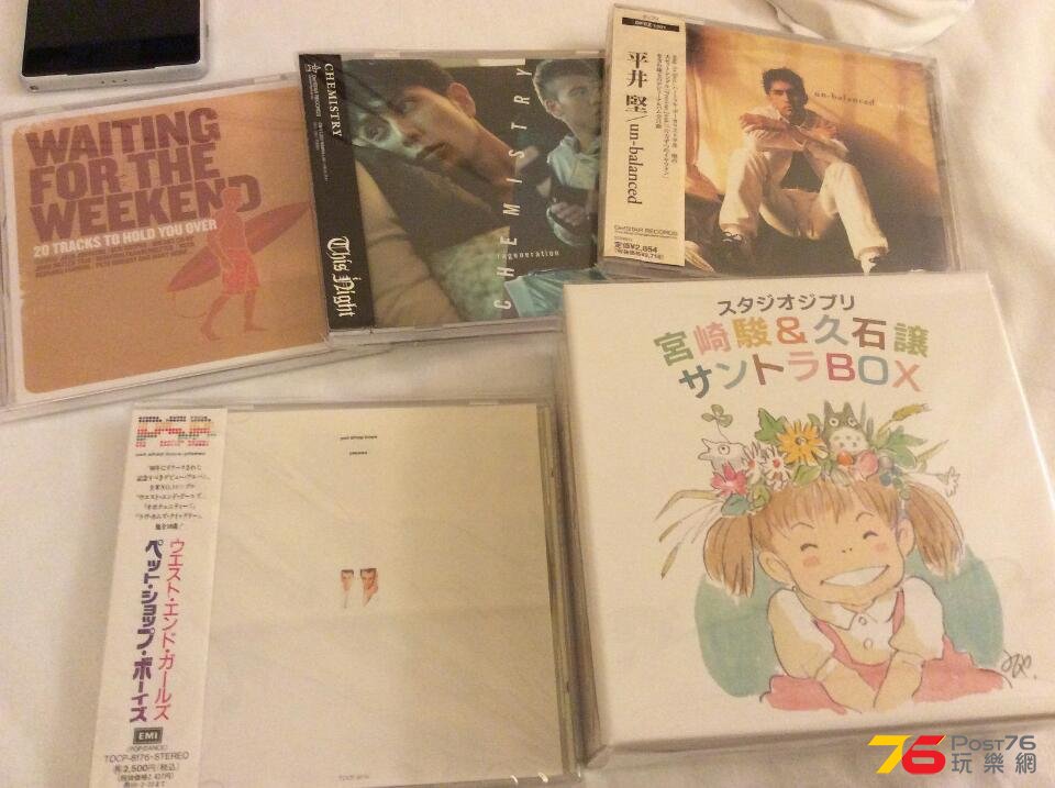 最平二手210日圓，最貴套崎駿原聲大碟（12隻碟）