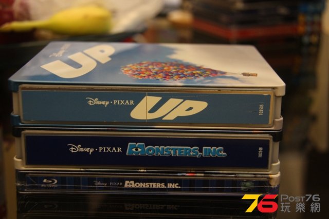 尤其係 Up 同 Monster Inc,係 jumbo steelbook