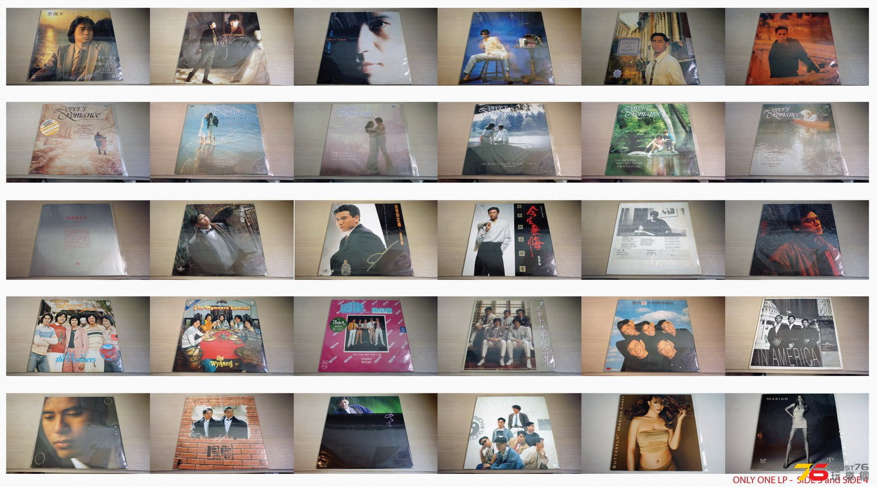 私人出售60隻黑膠(不散賣) = HK,500(FIXED)