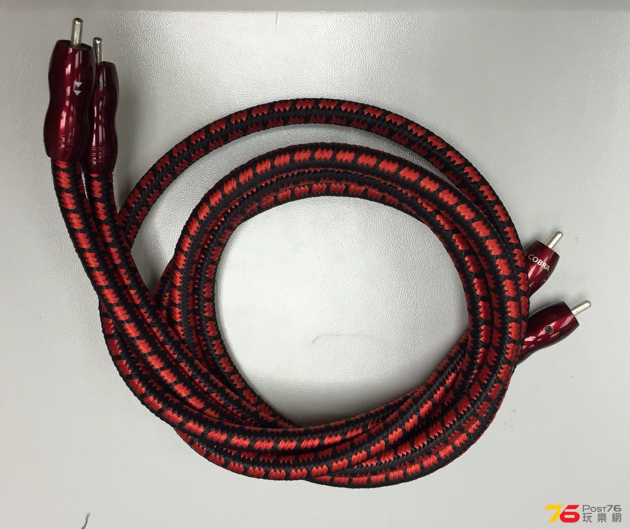 Audioquest King Cobra RCA 有盒冇單, 1米長, $500一對