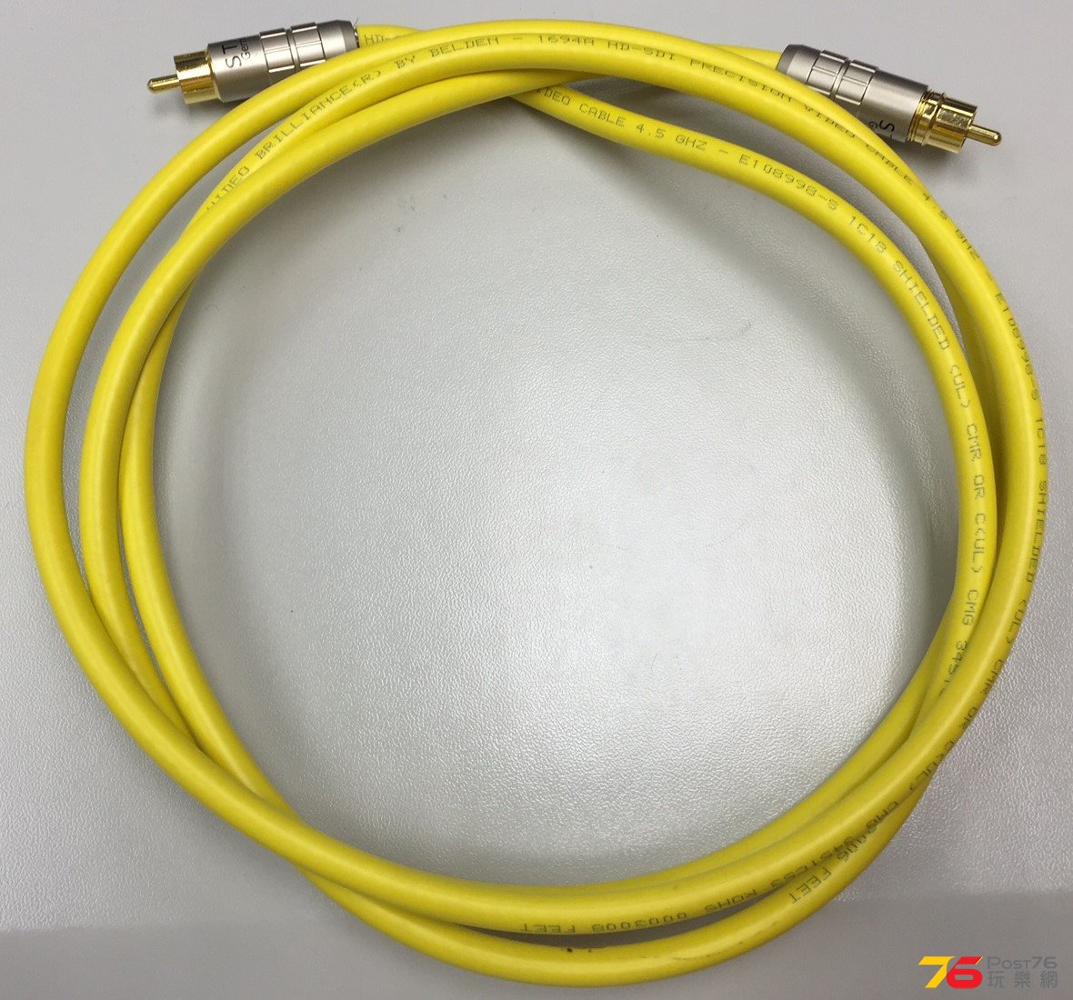 BELDEN 1694A Subwoofer Cable 1.8米長, $100