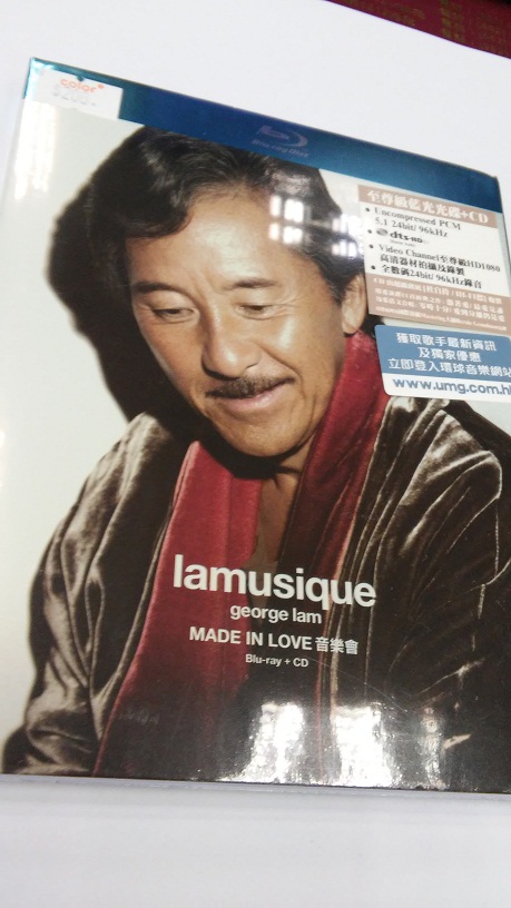 林子祥 Lamusique George Lam Made in Love 音樂會 Bluray + CD