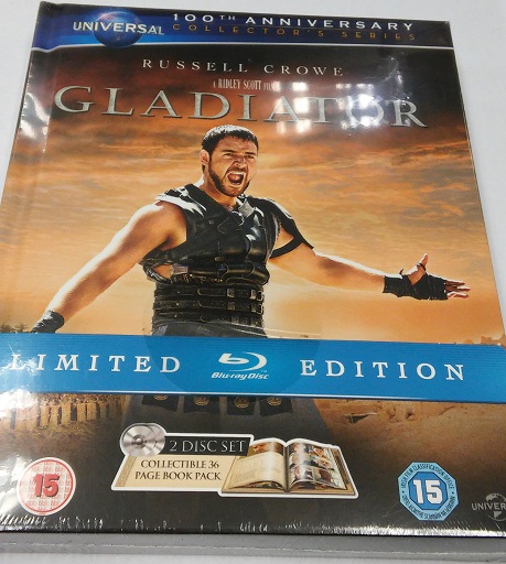 帝國驕雄 Gladiator StoryBook Limited Edition Bluray