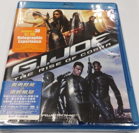 義勇群英之毒蛇風暴 G.I.Joe The Rise Of Cobra Bluray