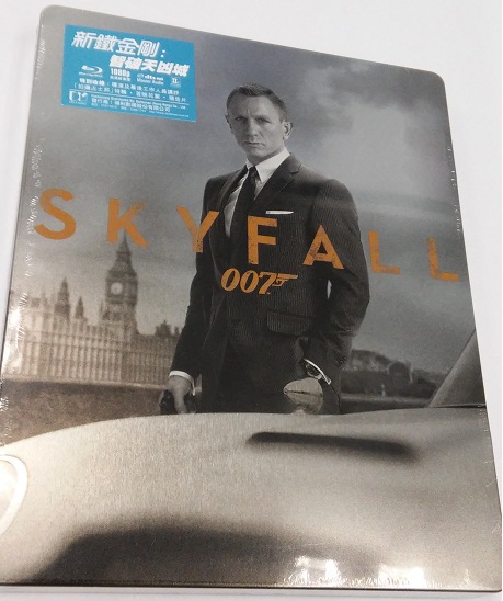 007 SkyFall 新鐵金剛之智破天凶城 鐵盒 Bluray (100%全新未拆)