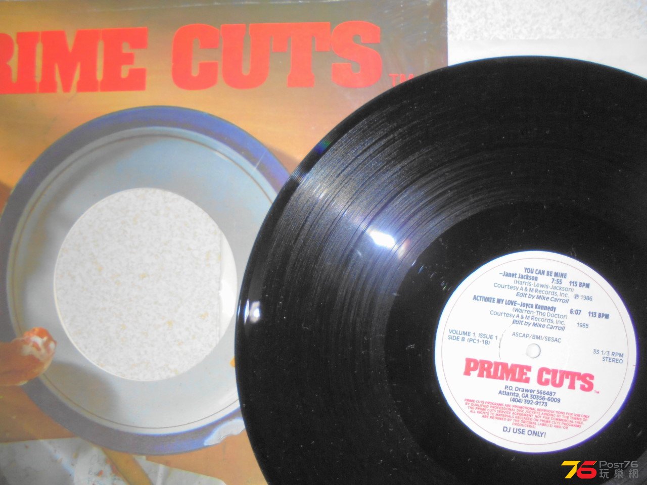 加上Prime Cut的You Can Be Mine，Control大碟只有一首歌沒有12" version