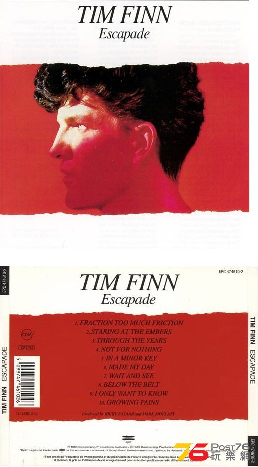 Tim Finn - Escapade
