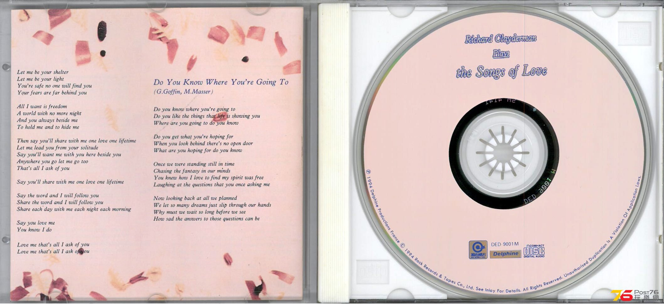 Richard Clayderman  1994 Plays the Songs of Love ab.jpg
