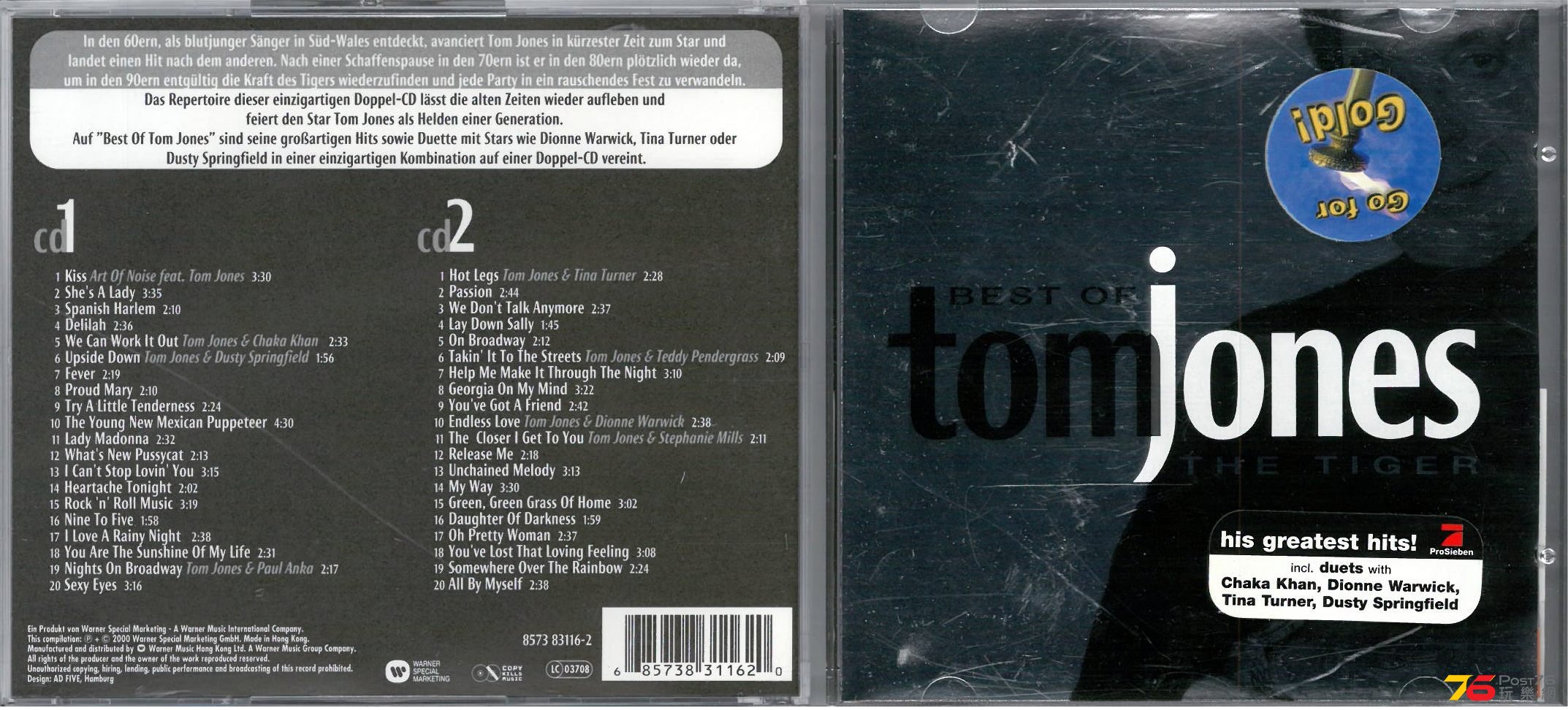 Tom Jones  Best Of Tom Jones The Tiger a.jpg