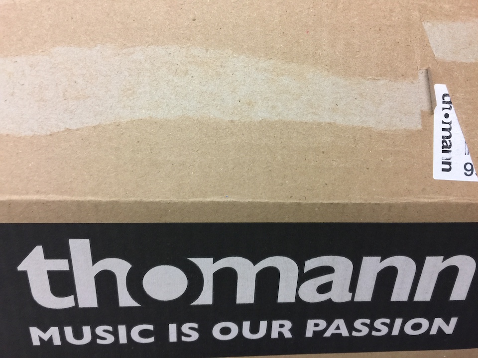 終於收到Thomann的包裹