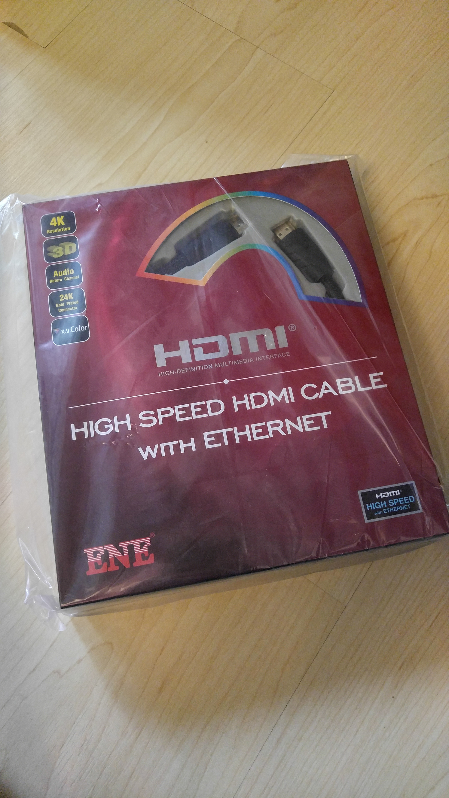 ENE high speed HDMI cable with ethernet