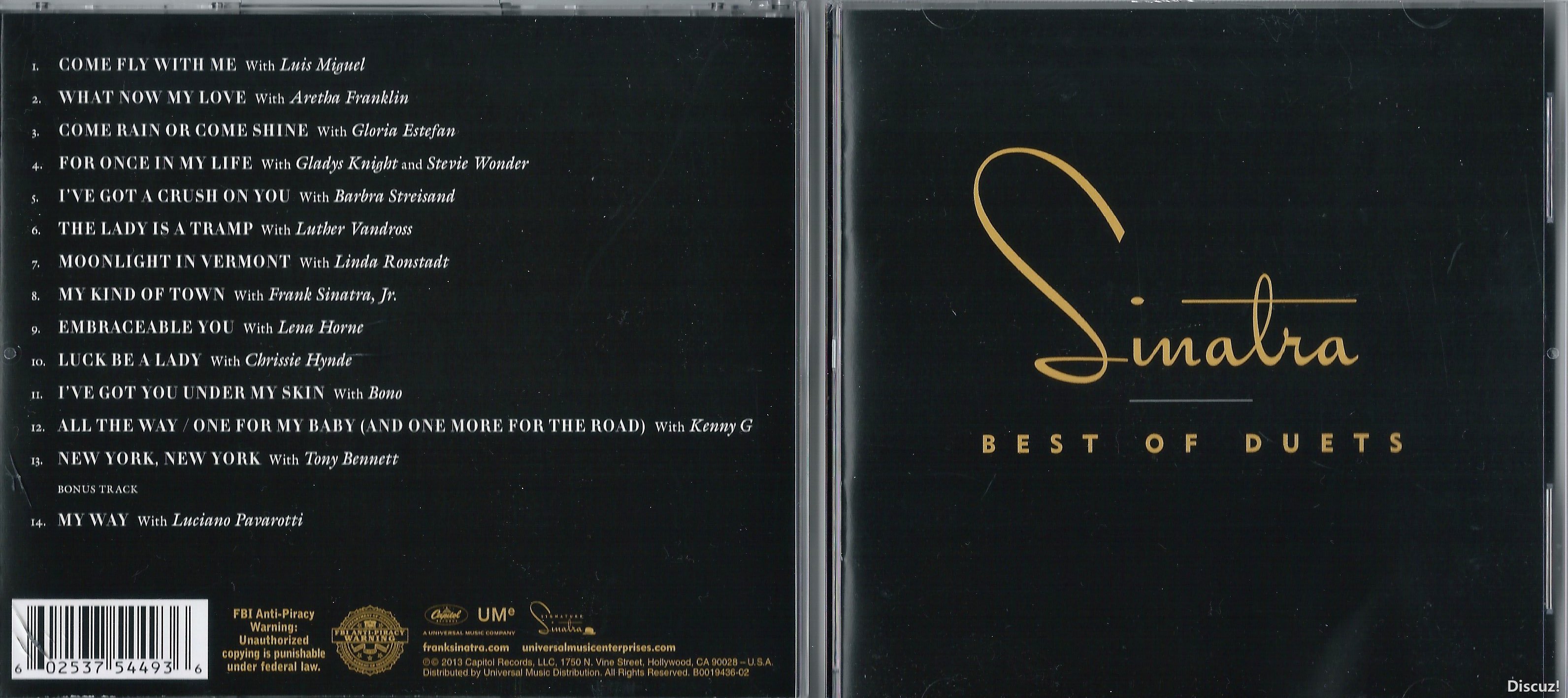 Frank Sinatra  2013 Best Of Duets a.JPG