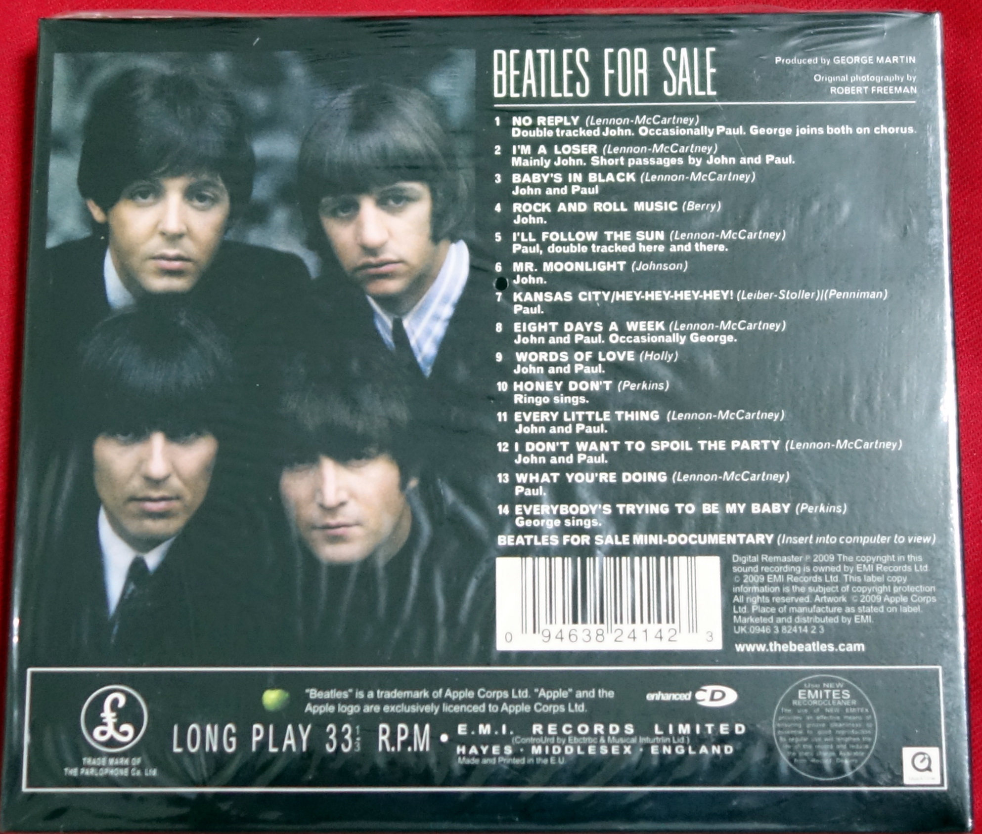 The Beatles - 05 BS Beatles For Sale b.JPG