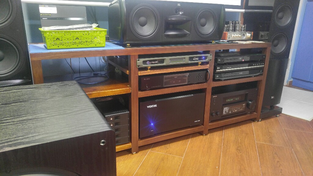 ONKYO 5100 前級 , CROWN CT8150 後級 , WENTINS 7250 後級